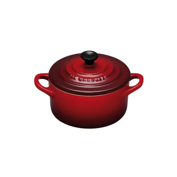 Mini Cocotte Ronde Céramique Cerise 10 Cm 0.25 L Le Creuset Livraison gratuite 1