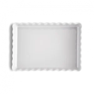 Promo 🧨 Moule à Tarte Rectangulaire en Céramique 33,5 x 24 cm Farine Emile Henry 🔔 soldes en ligne 6