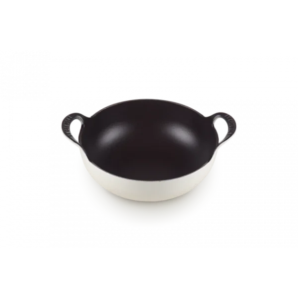 magasin solde Plat Balti En Fonte Rond 24 Cm Meringue Le Creuset 3