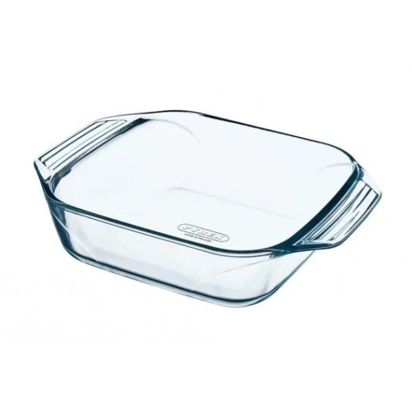 marques de renommée Plat à Four En Verre Carré 29 X 23 Cm 2,3 L Irrésistible Pyrex 1