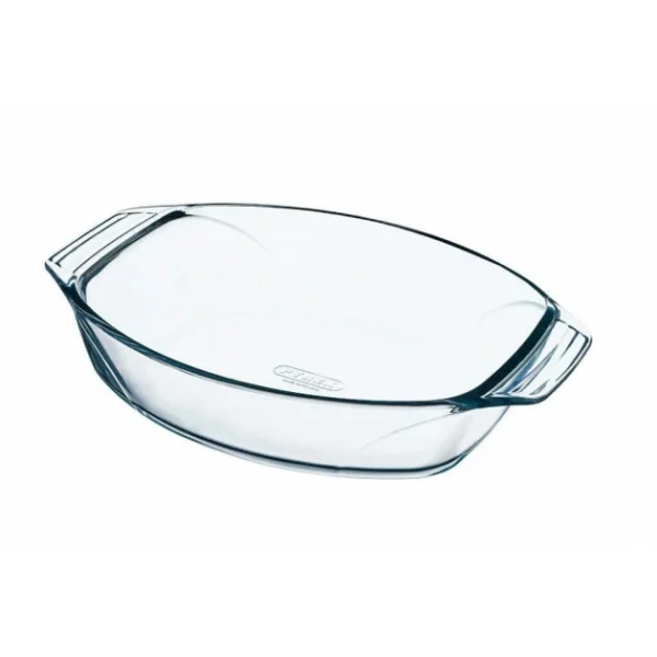 Plat à Four En Verre Ovale 40 X 28 Cm 4 L Irrésistible Pyrex france 1