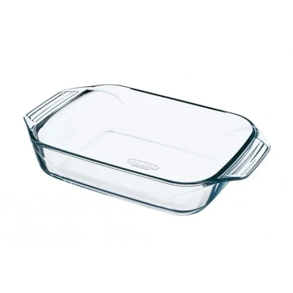 Grosses soldes 😉 Plat à Four en Verre Rectangulaire 28 x 17 cm 1,4 L Irrésistible Pyrex 👍 Dernières Nouveautés 1