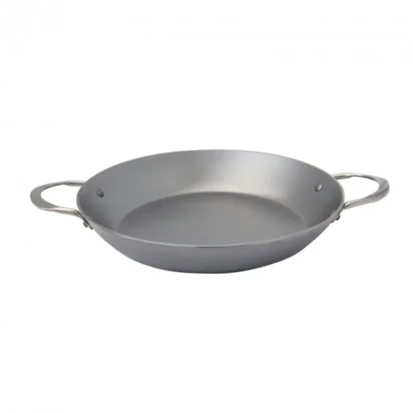 grossiste en ligne Plat à Paella à 2 Anses Inox 32 Cm Minéral B Element De Buyer 1