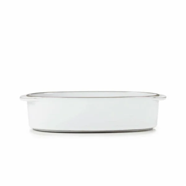 Offres 😍 Plat Oblong Blanc Cumulus 19 x 13 cm Caractère Culinaire Revol 🔔 beauté 4