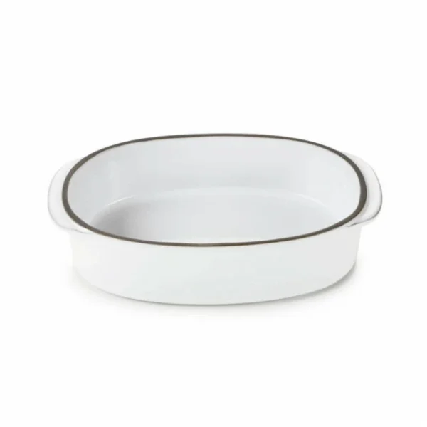 Offres 😍 Plat Oblong Blanc Cumulus 19 x 13 cm Caractère Culinaire Revol 🔔 beauté 1