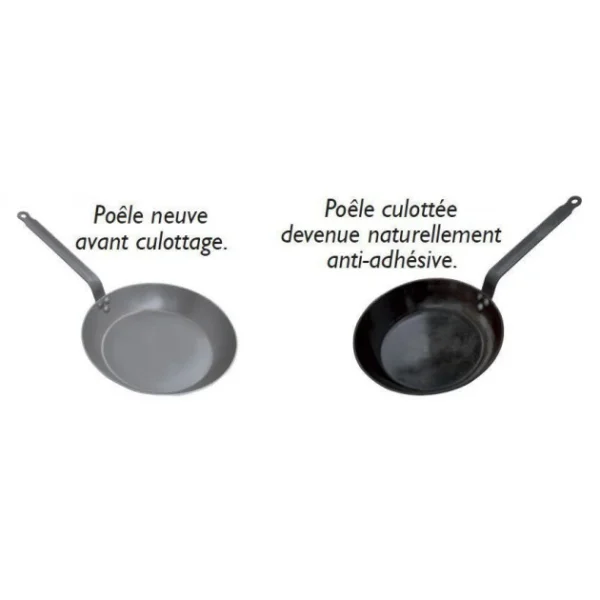 Poêle à Poffertjes & Mini-blinis Ø 27 Cm Minéral B Element De Buyer boutique pas cher 3