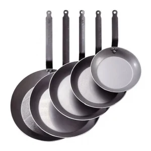 Réductions Poêle Lyonnaise Carbone Plus Ø 32 Cm De Buyer, Tôle, Queue Feuillard 6