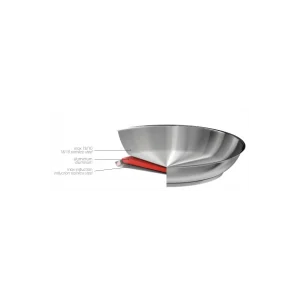 Acheter Poêle Ø 24 Cm Strate Amovible Inox Cristel 7