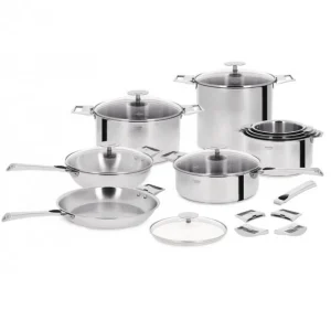 Sauteuse Casteline Ø 26 Cm Manche Amovible Anti-Adhésive Inox Cristel de garantie authentique 10