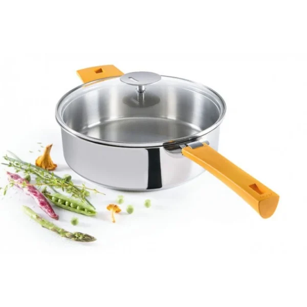 Sauteuse Mutine Ø 20 Cm Manche Amovible Inox Cristel dernière tendance 3