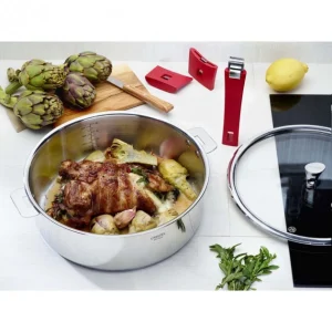 Sauteuse Mutine Ø 20 Cm Manche Amovible Inox Cristel dernière tendance 12