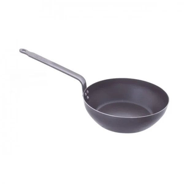 Sauteuse Paysanne Tôle Bleue Ø 24 Cm Outdoor De Buyer pas cher 1