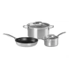 boutique en ligne Set 3 Pièces Faitout, Poêle Et Casserole Avec Couvercle Inox Le Creuset 20