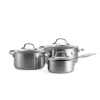 Neuve avec étiquette Set De 3 Pièces : Casserole 16 Cm + Faitout 20 Et 24cm Collection GENEVA GreenPan™ 11