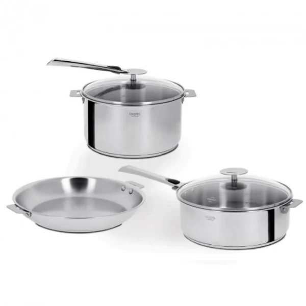 Boutique officielle Set De 7 Pièces Casteline Manche Amovible Inox Cristel 1