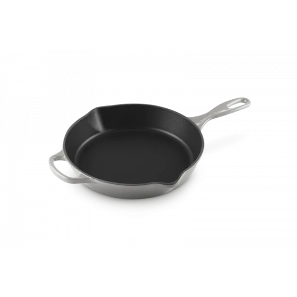 Skillet Rond Profond 26cm En Fonte Mist Grey Le Creuset dernière tendance 1