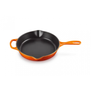 Skillet Rond Profond 26cm En Fonte Volcanique Le Creuset pas cher en ligne 10