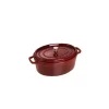 STAUB Cocotte Fonte Ovale 31 Cm Grenadine Majolique 5,5 L vente en ligne 22