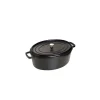 à prix d'occasion STAUB Cocotte Fonte Ovale 31 Cm Noir Mat 5,5 L 23