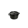 STAUB Cocotte Fonte Ronde 14 Cm Noir Mat 0,8 L france en ligne 19