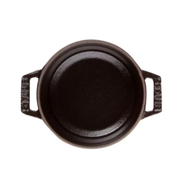 garantie de qualité STAUB Cocotte Fonte Ronde 16 Cm Noir Mat 1,2 L 3