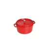 STAUB Cocotte Fonte Ronde 18 Cm Rouge Cerise 1,7 L acheter 14