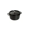 magasin STAUB Cocotte Fonte Ronde 22 Cm Noir Mat 2,6 L 17