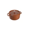 mode pas cher STAUB Cocotte Fonte Ronde 24 Cm Cannelle Majolique 3,8 L 8