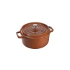 boutiqued pas cher STAUB Cocotte Fonte Ronde 28 Cm Cannelle Majolique 6,7 L 10