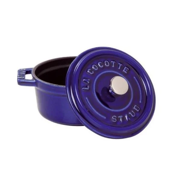 Authentic Original licence STAUB Cocotte Fonte Ronde 30 Cm Bleu Intense Majolique 8,35 L 3