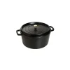 STAUB Cocotte Fonte Ronde 30 Cm Noir Mat 8,35 L magasin en ligne france 17