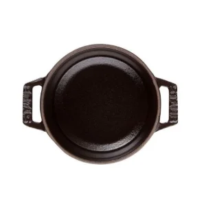 Nouvelle Collection STAUB Cocotte Fonte Ronde 34 Cm Noir Mat 12,6 L 6