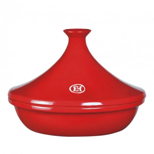 boutique en ligne Plat à Tajine En Céramique 32 Cm Grand Cru (rouge) Emile Henry 1