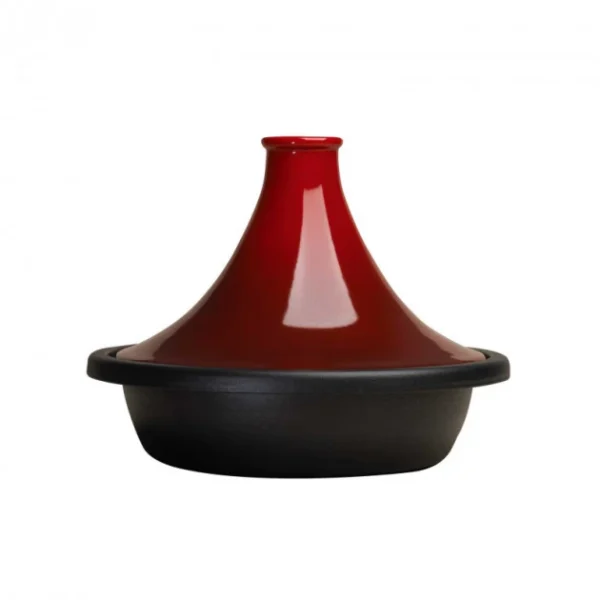 Plat à Tajine En Fonte 35 Cm Cerise Le Creuset magasin pour 1