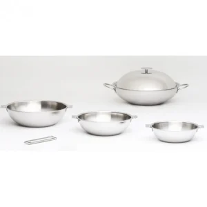 Dernières Nouveautés Wok Casteline Ø 28 Cm Manche Amovible Inox Cristel 13