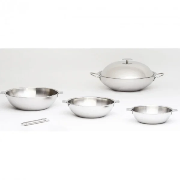 Dernières Nouveautés Wok Casteline Ø 28 Cm Manche Amovible Inox Cristel 5