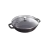 Wok En Fonte 30 Cm Noir Staub garantie de qualité 7