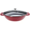 Wok En Fonte 30 Cm Rouge Staub boutique paris 7