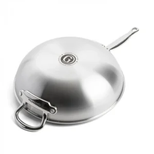 Les achats en ligne Wok Inox Ø 30 Cm PREMIERE GreenPan 15